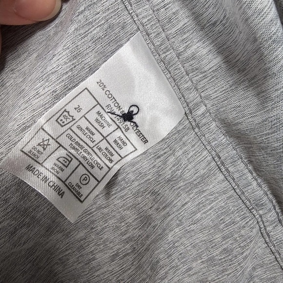 Craft + Flow Shirt Boys Small 8 Button Up Short Sleeve Gray Performance Material - Picture 5 of 7